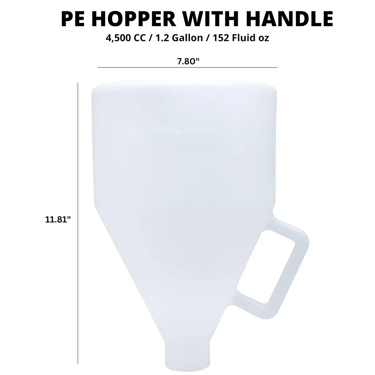 NEIKO 31227A Drywall Texture Sprayer with 1.2 Gallon Hopper Gun & 3 Nozzles | Professional Air-Powered Texture Gun - view 3