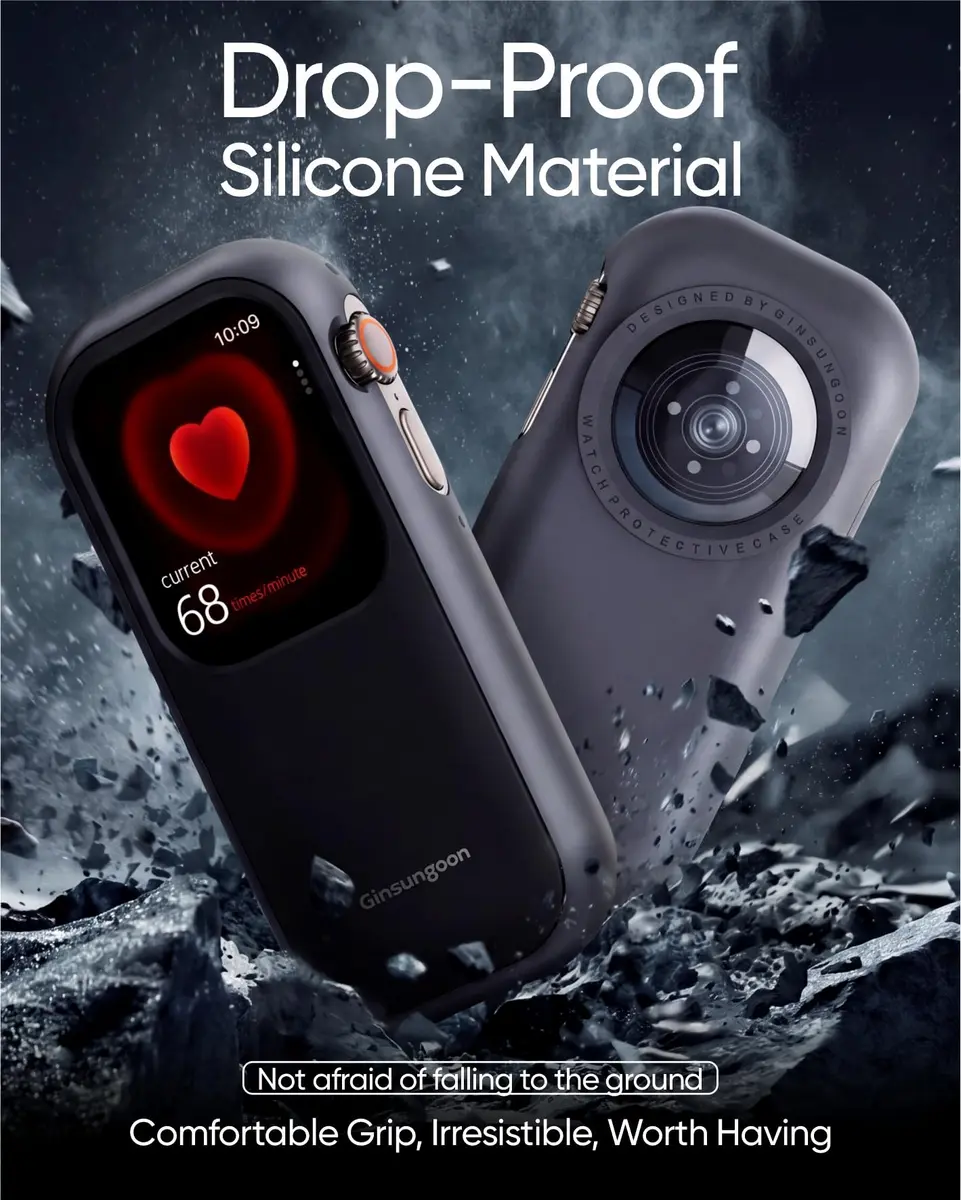 Ginsungoon Apple Watch Ultra 3/2/1 49mm Case | Turns Watch into Smartphone Replacement - view 5