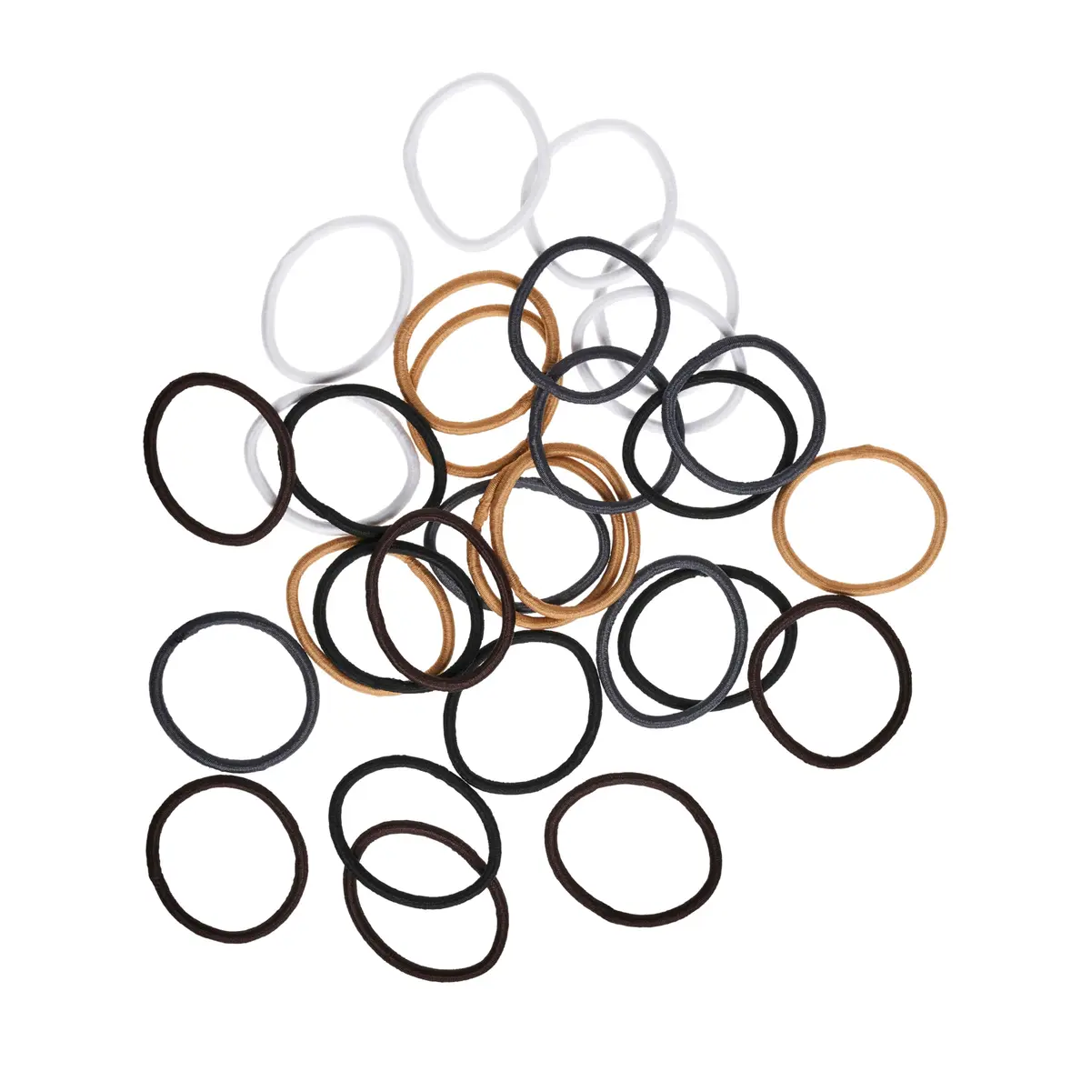 Goody Ouchless Elastic Hair Ties - 60 Count (Pack of 2) | No-Snag, No-Damage Hold for All Hair Types - view 3