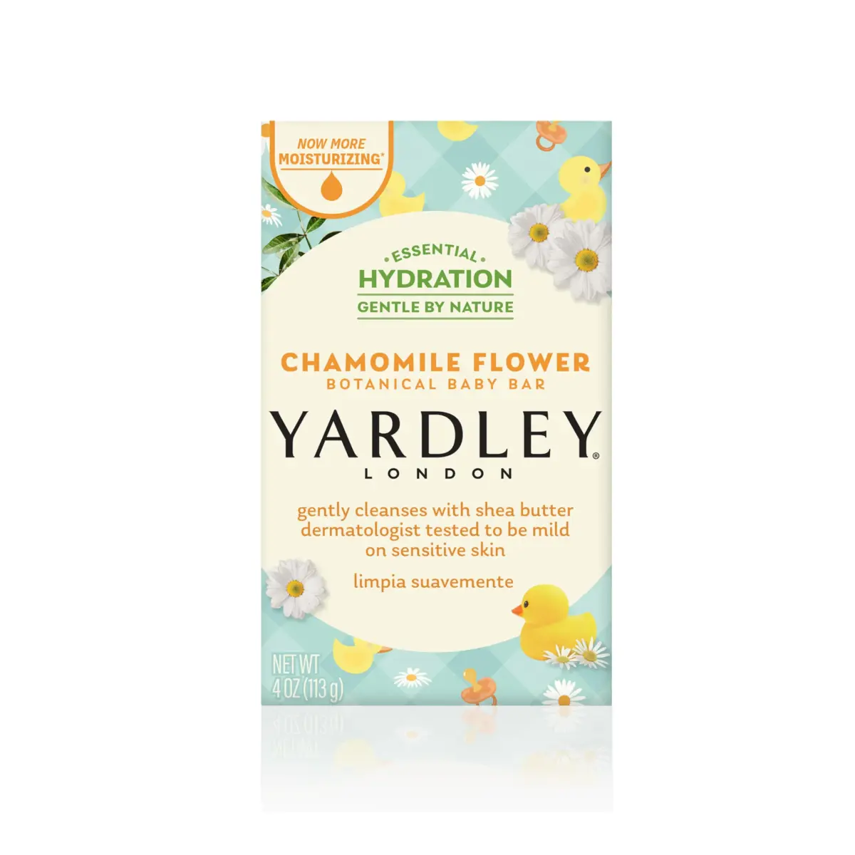 Yardley London Chamomile Flower Nourishing Baby Bar Soap 200g (7oz) | Dermatologist Tested for Sensitive Skin - view 7