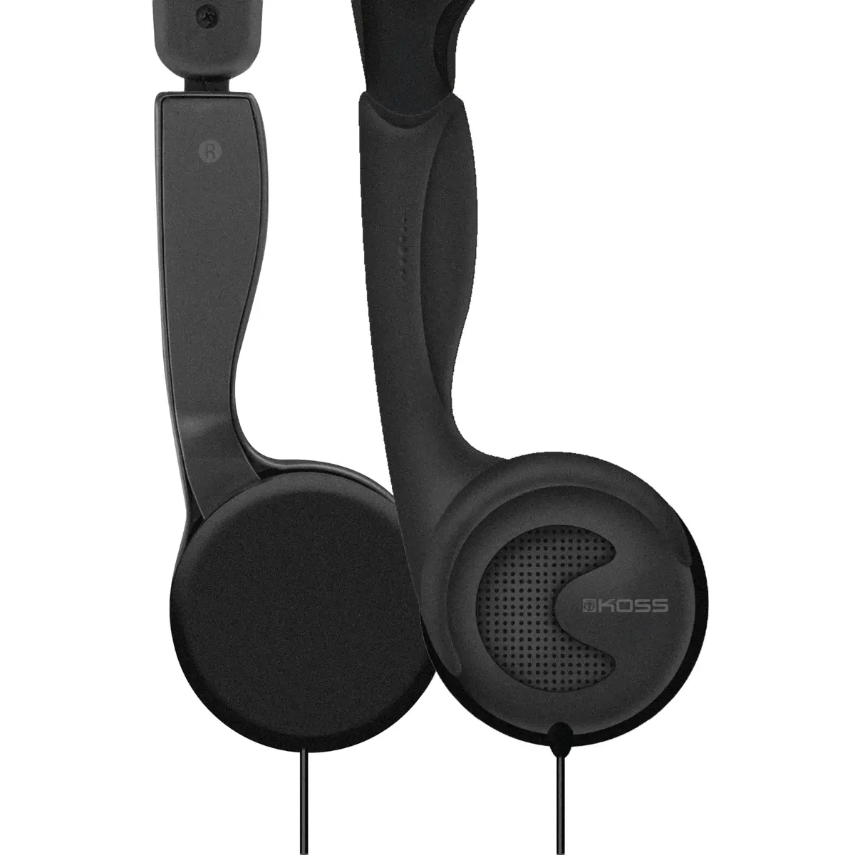 Koss KTXPro1 On-Ear Headphones Black | 60 Ohm Titanium Drivers, 15-25kHz Frequency Response - view 2