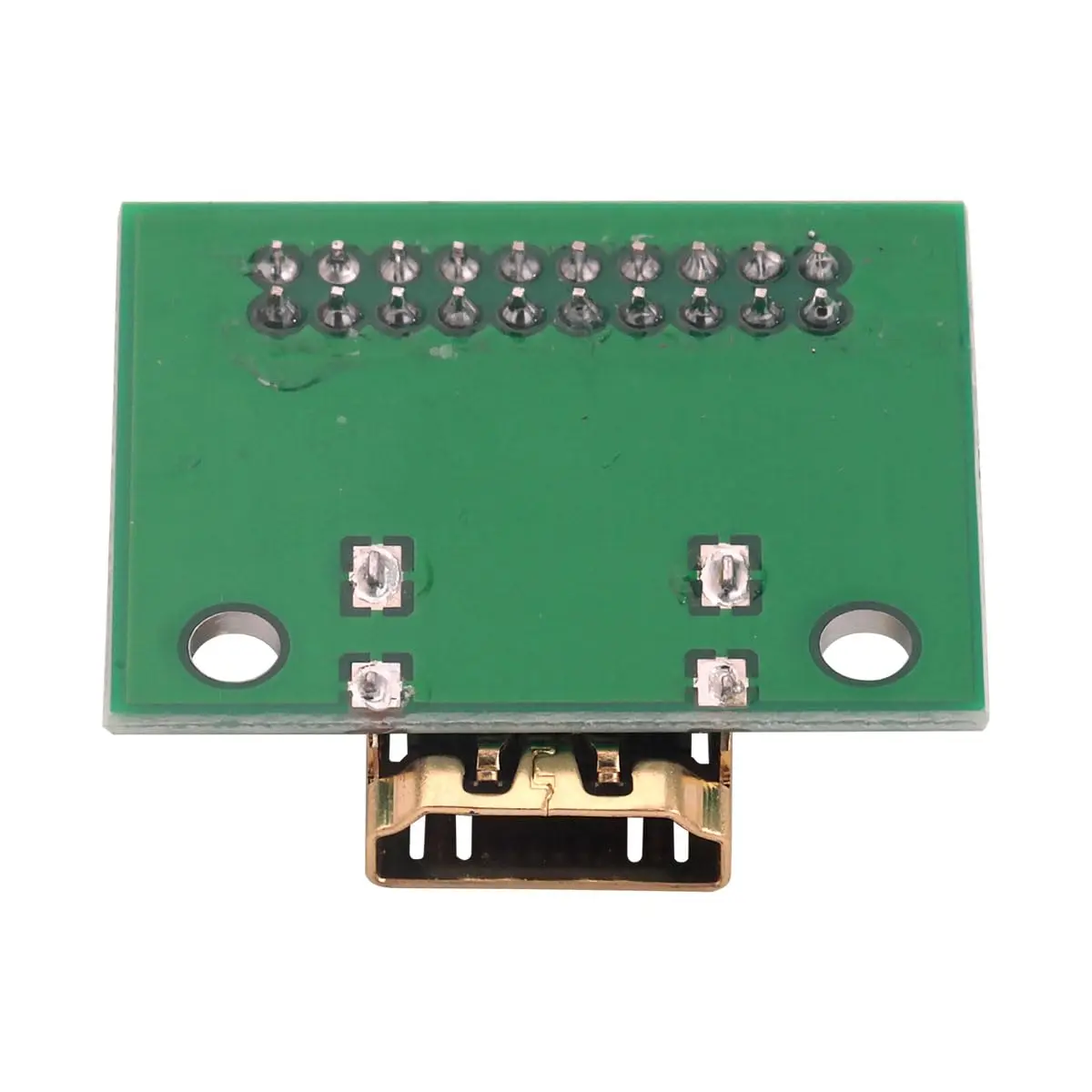 Teansic HDMI Female 19-Pin Breakout PCB Board with 2.54mm Straight Pin (2-Pack) | Essential for Hardware Debugging & Signal Testing - view 6
