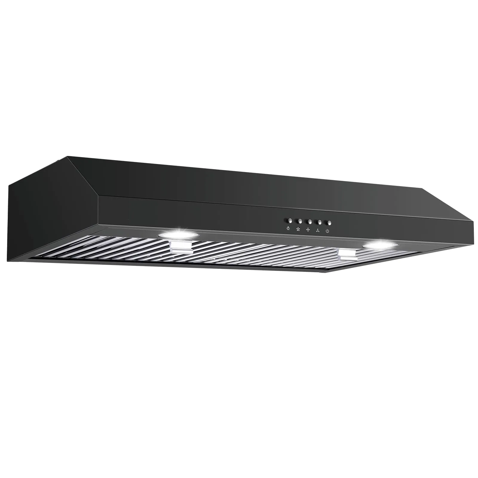 SNDOAS 30 inch Under Cabinet Range Hood | 700 CFM 3-Speed Fan with Spray-Painted Stainless Steel - main product image