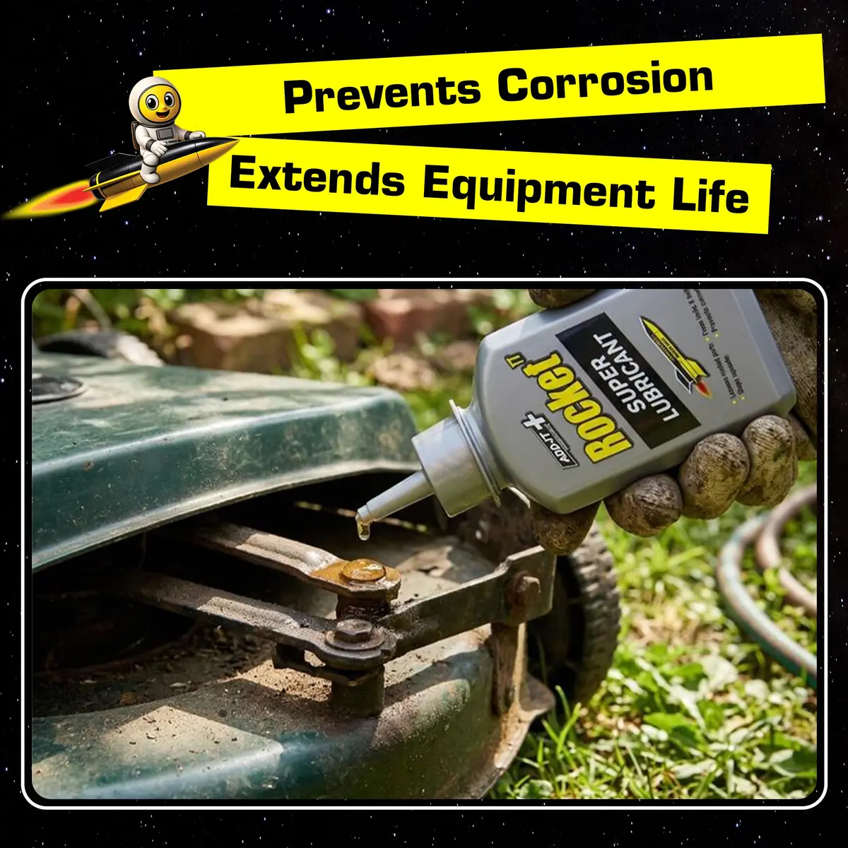 Rocket TT Super Lubricant Penetrating Oil with Precision Spout 125ml | Multi-Purpose Rust & Squeak Solution - view 5