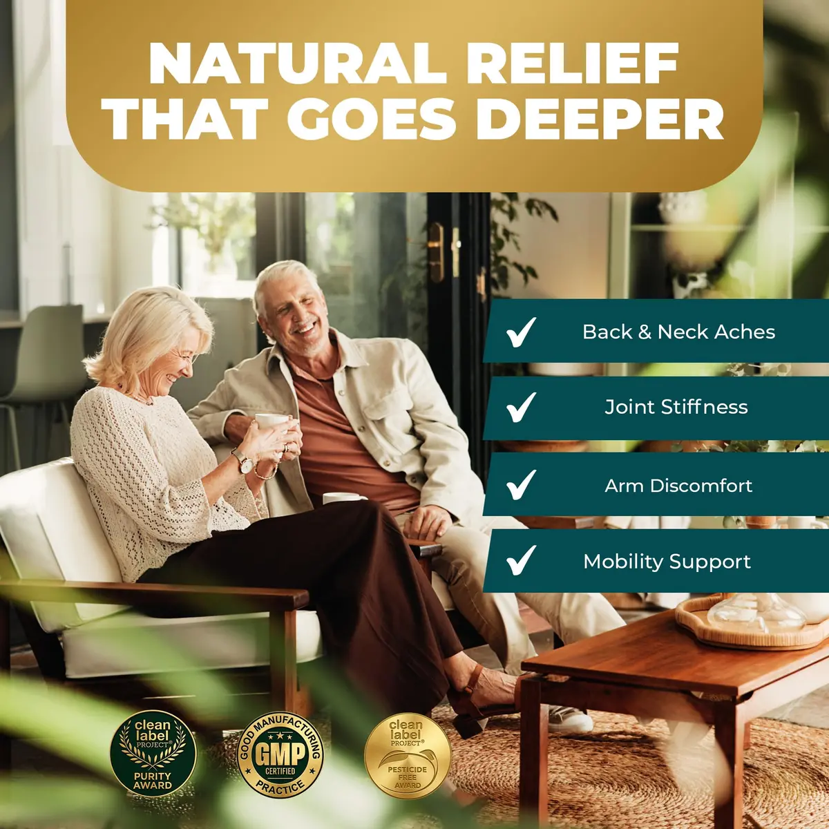 Real Time Pain Relief Hemp Oil Plus, 12 fl oz | Natural Pain Support with Arnica - view 4