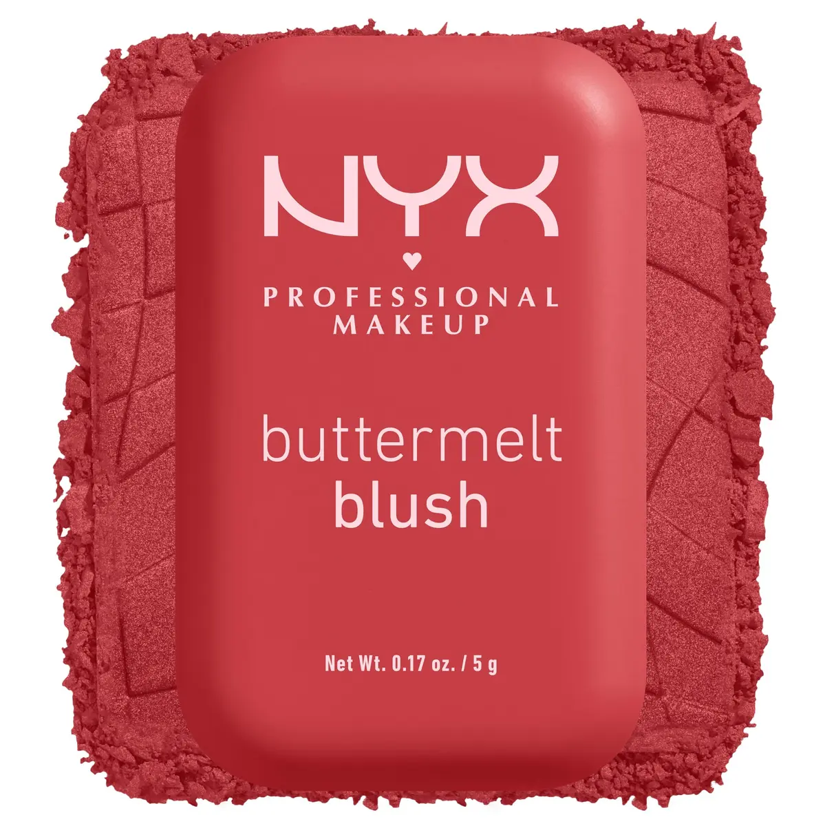 NYX Professional Makeup Buttermelt Blush Powder Butta Than Coral 5g (0.17 oz) | High Pigment Face Makeup - main product image