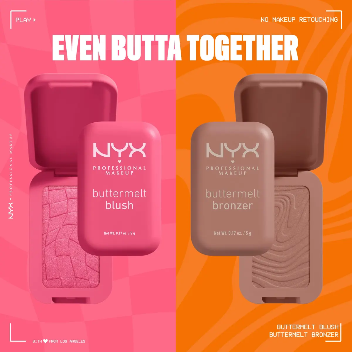 NYX Professional Makeup Buttermelt Blush Powder Butta Than Coral 5g (0.17 oz) | High Pigment Face Makeup - view 9