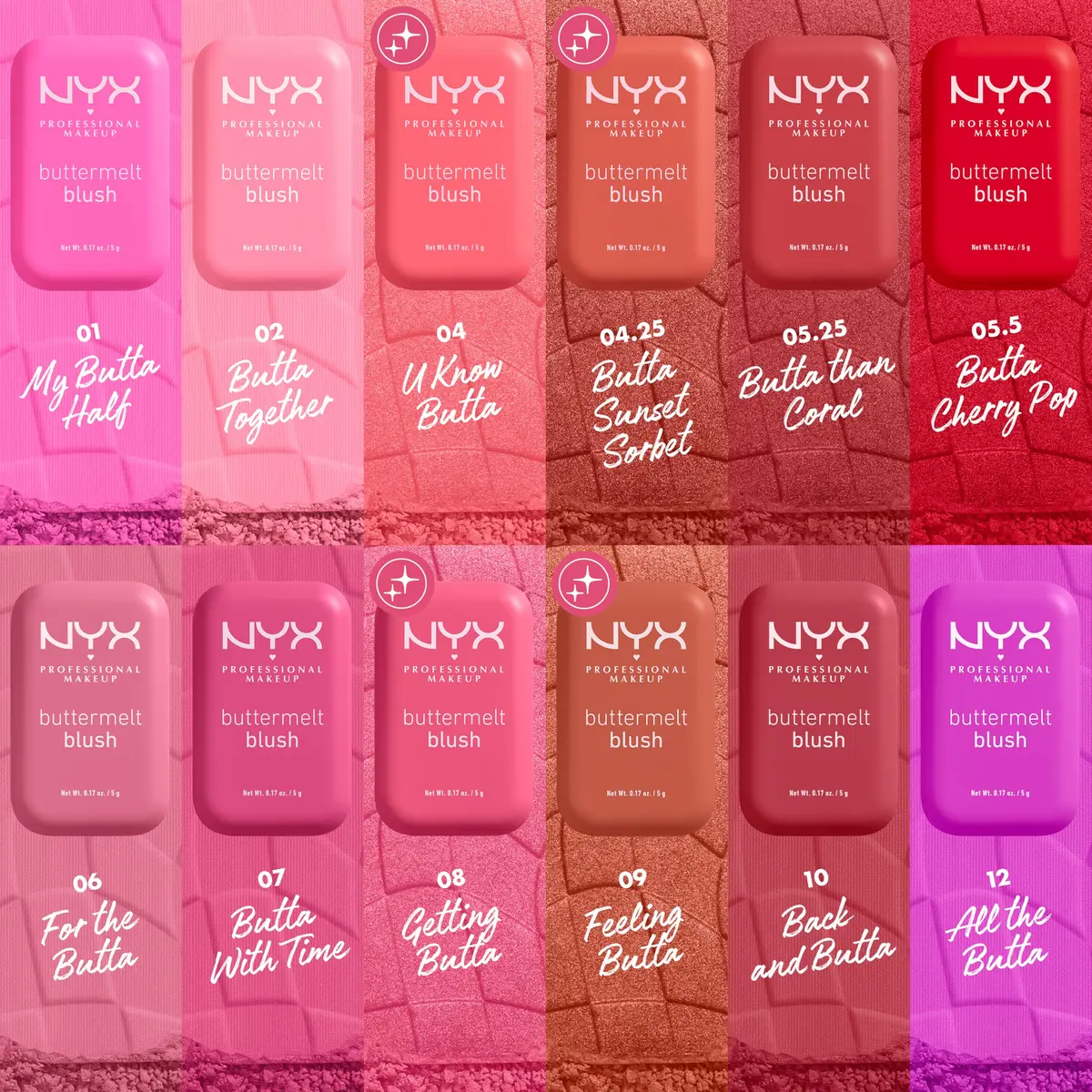 NYX Professional Makeup Buttermelt Blush Powder Butta Than Coral 5g (0.17 oz) | High Pigment Face Makeup - view 2