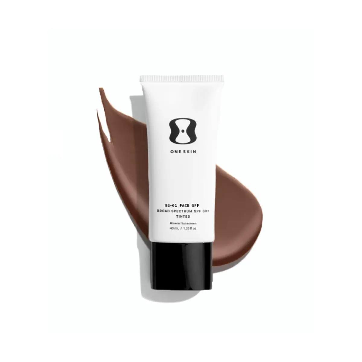 oneskin OS-01 Face SPF 30 Mineral Sunscreen Deep | Broad Spectrum, Skin Longevity (112 chars) - main product image