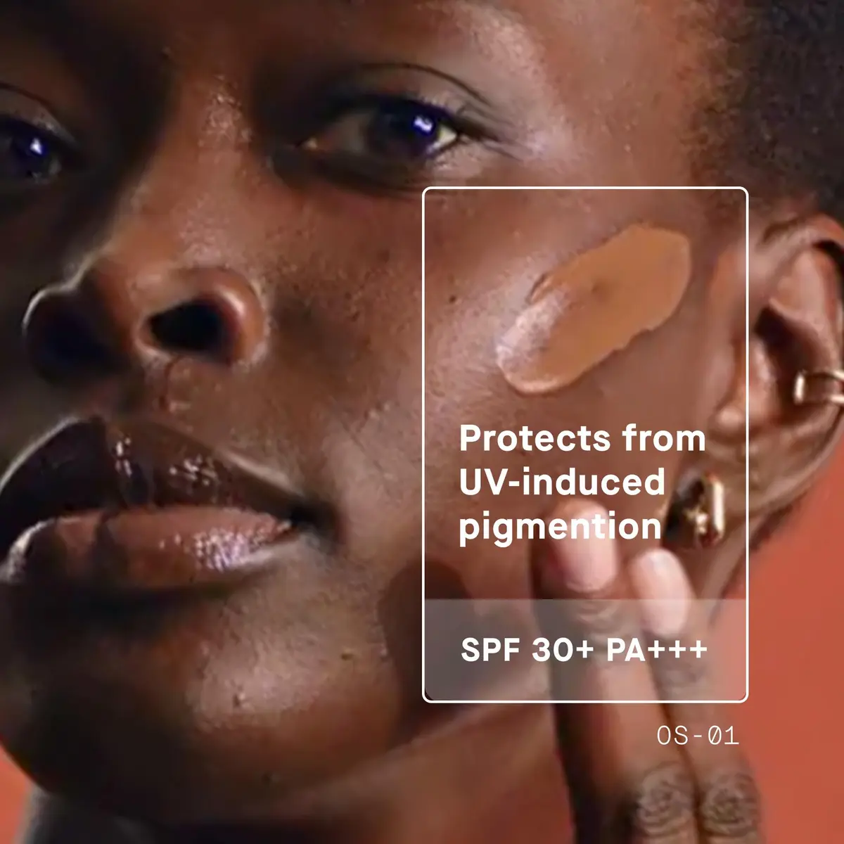 oneskin OS-01 Face SPF 30 Mineral Sunscreen Deep | Broad Spectrum, Skin Longevity (112 chars) - view 2