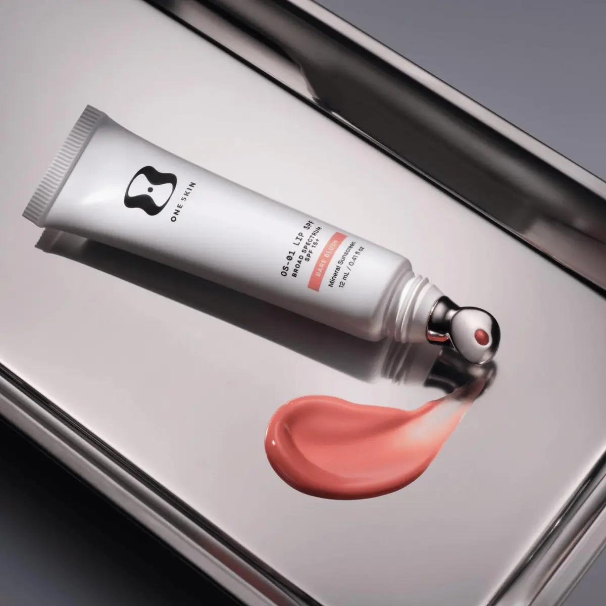 oneskin Lip SPF 15 Hydrating Balm | Broad Spectrum Mineral Sun Protection, Peptide Support, Unscented (70-120 chars) - view 7