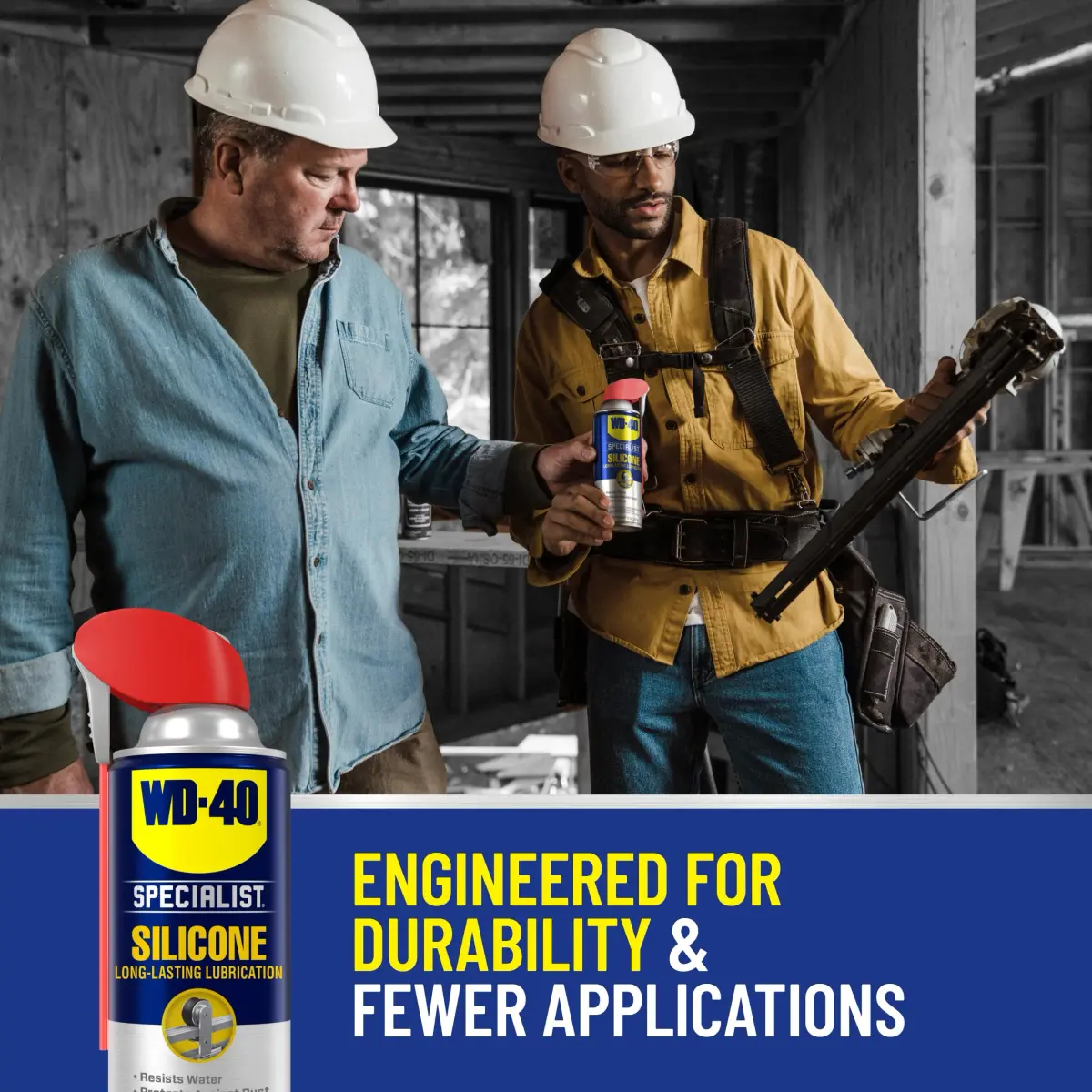 WD-40 Specialist Silicone Lubricant Spray 377 ml (13.3 OZ) | Reduces Friction & Wear - view 2