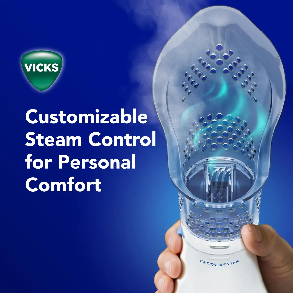 Vicks Sinus Inhaler & VapoPads Original Menthol Scent | Non-Medicated Steam Inhaler for Sinus Relief, Allergies, Congestion, Vocal Steamer (21 Count) - view 7