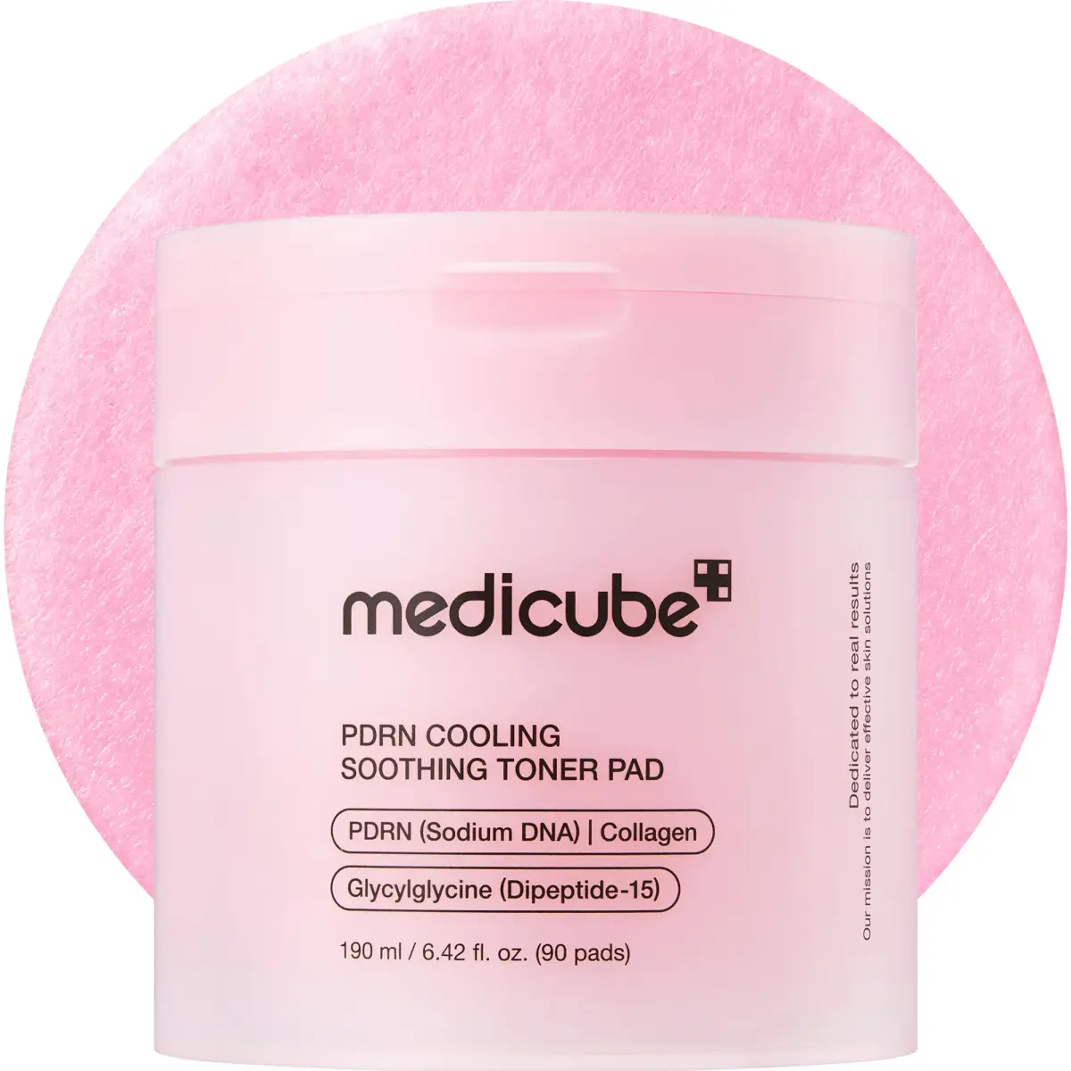 medicube PDRN Cooling Soothing Toner Pads 90 Count | Hydrating Facial Pads for Sensitive Skin - main product image