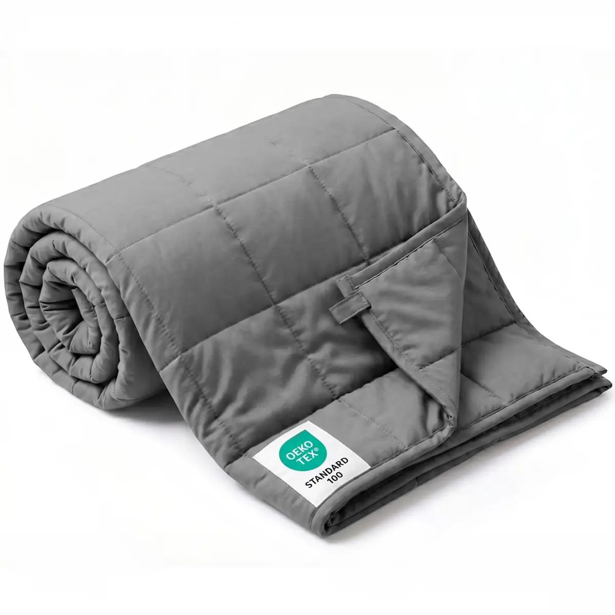 Smart Queen Weighted Blanket for Adults 15 lbs | Twin Size Breathable Heavy Throw Blanket for 120-160 lbs - main product image