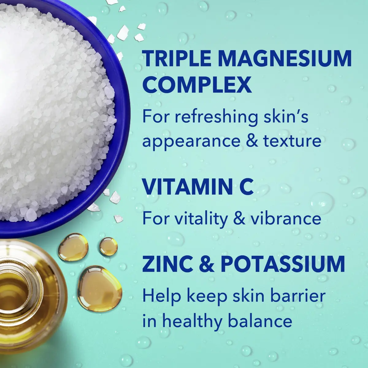 Dr Teal's Skin Renewal Vitamin Restore Salt Soak 36oz (2-pack) | Boosts Skin Barrier & Refreshes - view 6
