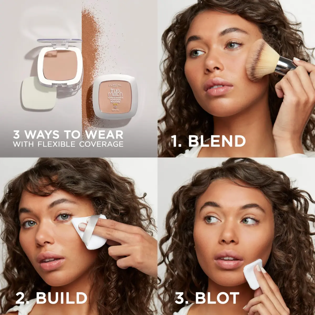 L'Oréal Paris True Match Natural Buff N3 Powder Foundation - Twin Pack (2 x 0.33 oz) - view 4