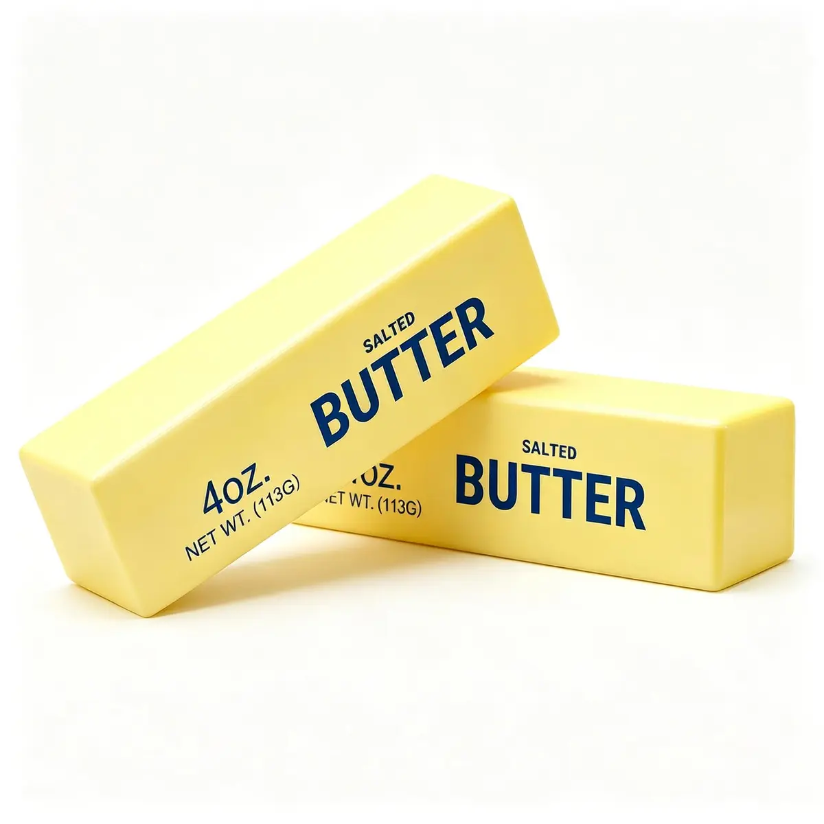 OPOM Butter Squishy Stress Relief Toy Amber (2-Pack) | Non-Toxic Polyurethane (PU) Sensory Fun - main product image