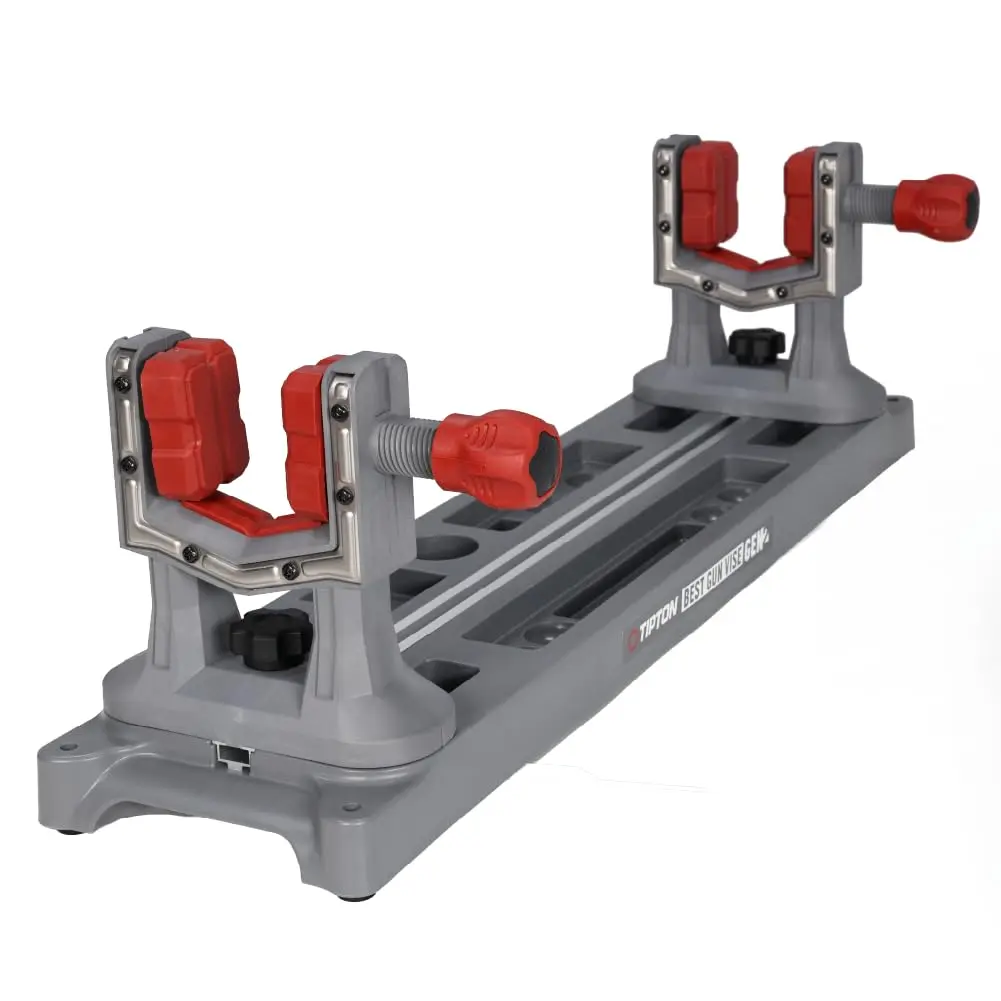 Tipton Best Gun Vise Gen 2 with Universal Mounting, Adjustable Gun Clamps, Vise Mod Accessory Storage, For Gun Maintenance, Cleaning, and Gunsmithing | Versatile firearm vise for gun care - main product image