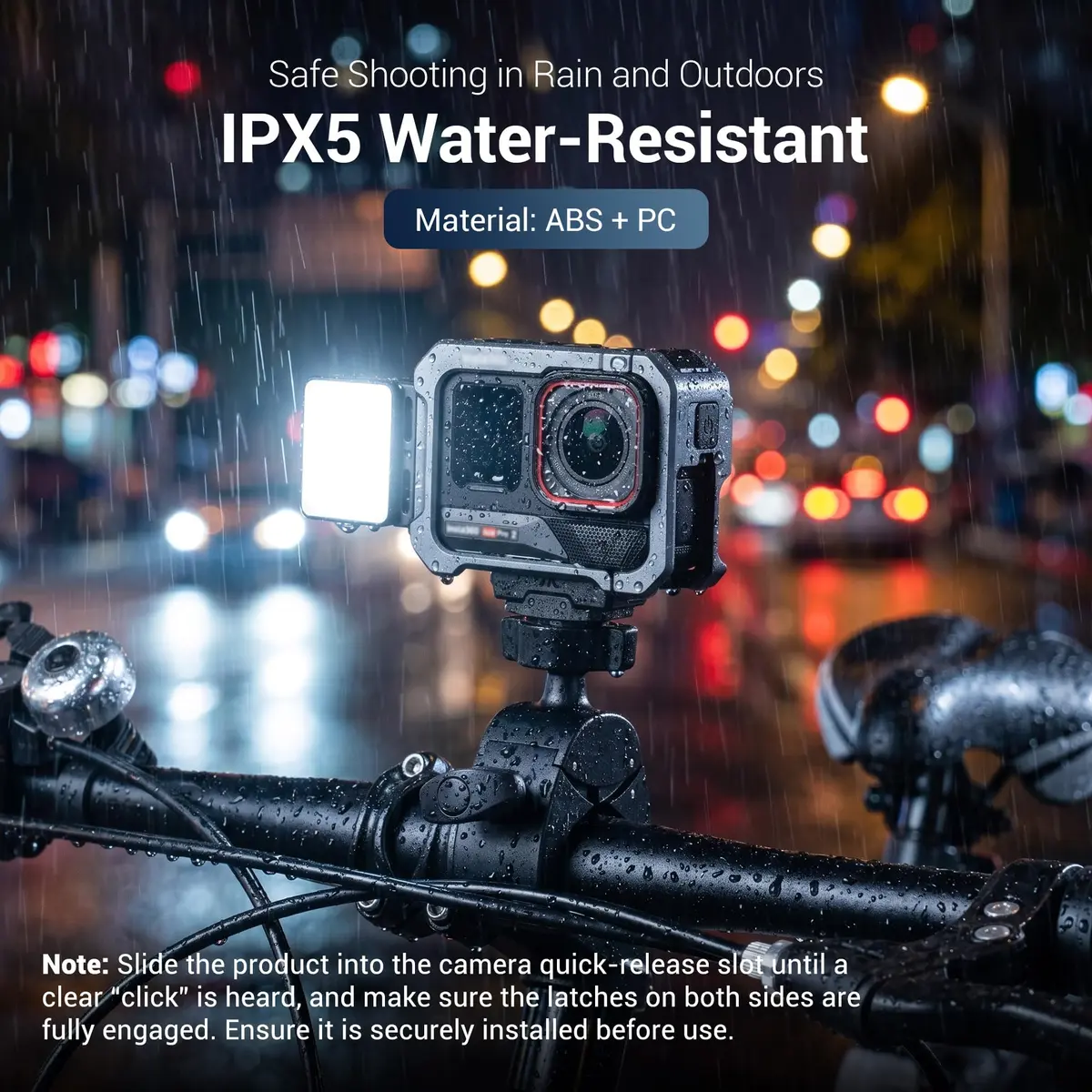 JJC Magnetic LED Light for Insta360 Ace Pro 2 | Waterproof, SOS Mode, Rechargeable, 20 LEDs, IPX5 - view 7