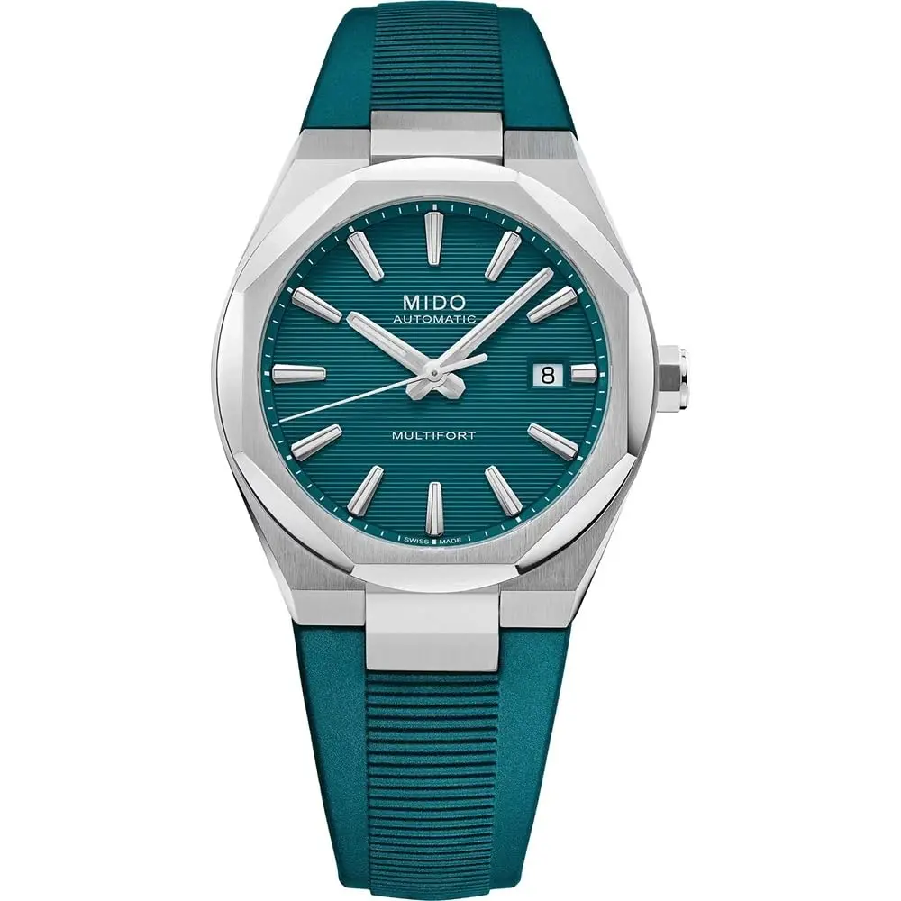 MIDO Multifort 8 One Crown Swiss Automatic Watch 40mm | Elegant Angular Design - main product image
