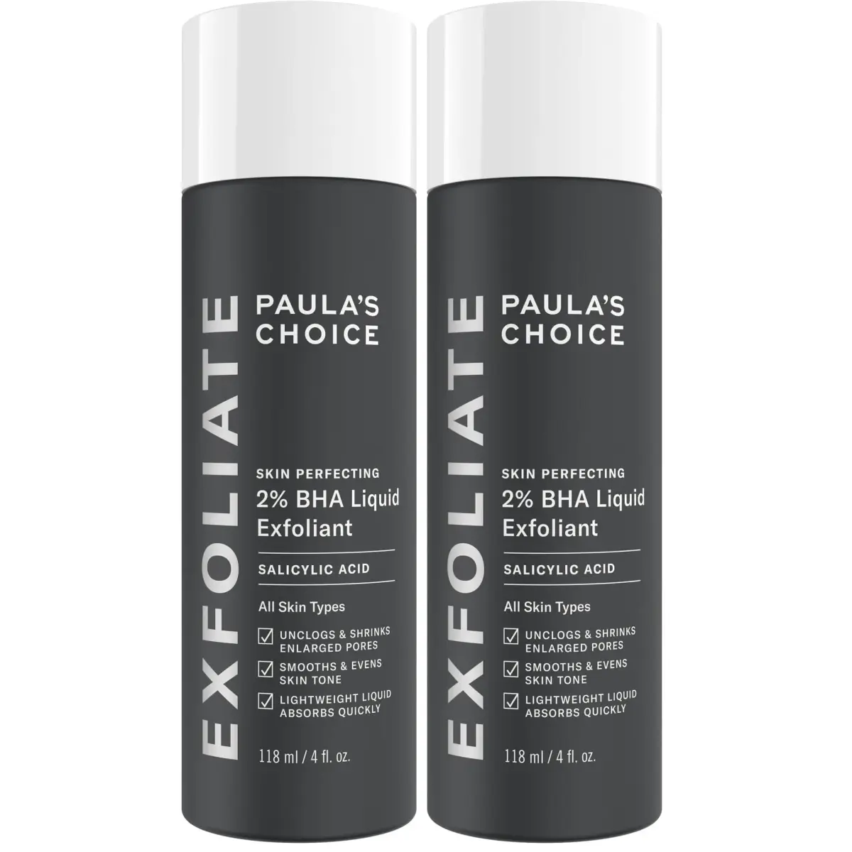Paula's Choice SKIN PERFECTING 2% BHA Liquid Salicylic Acid Exfoliant 236ml (8 Fl Oz) | Gentle Non-Abrasive Leave-On Exfoliant - main product image