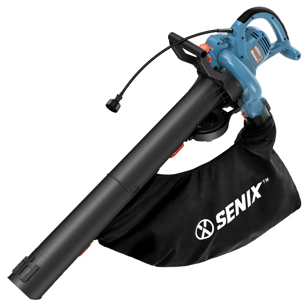 SENIX 3-in-1 Corded Leaf Blower, Leaf Vacuum & Mulcher, 420 CFM & 179 MPH | Versatile Garden Tool - main product image