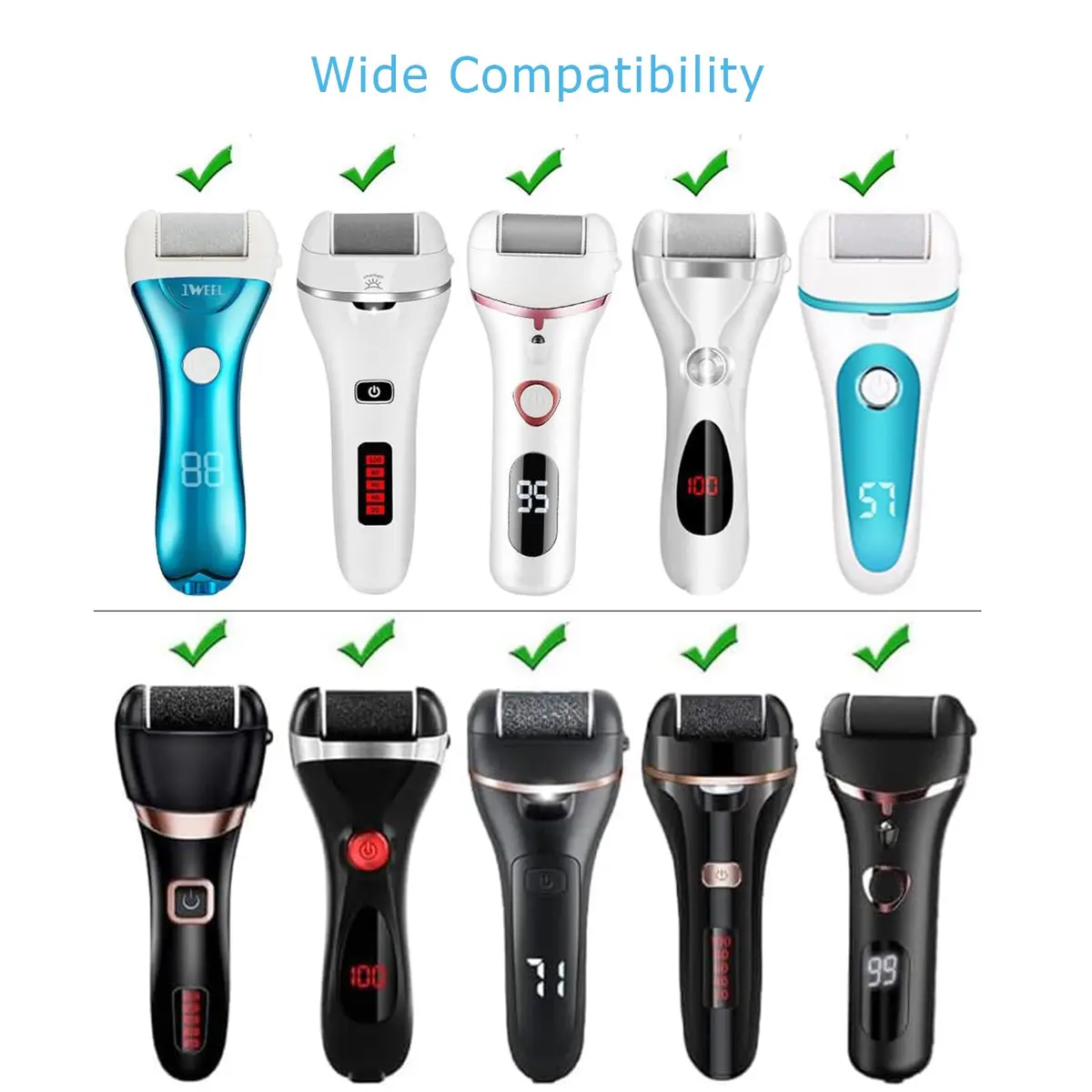 IWEEL Charger Cable for Electric Callus Remover for Feet | 0.8m High-Quality USB Cable - view 3