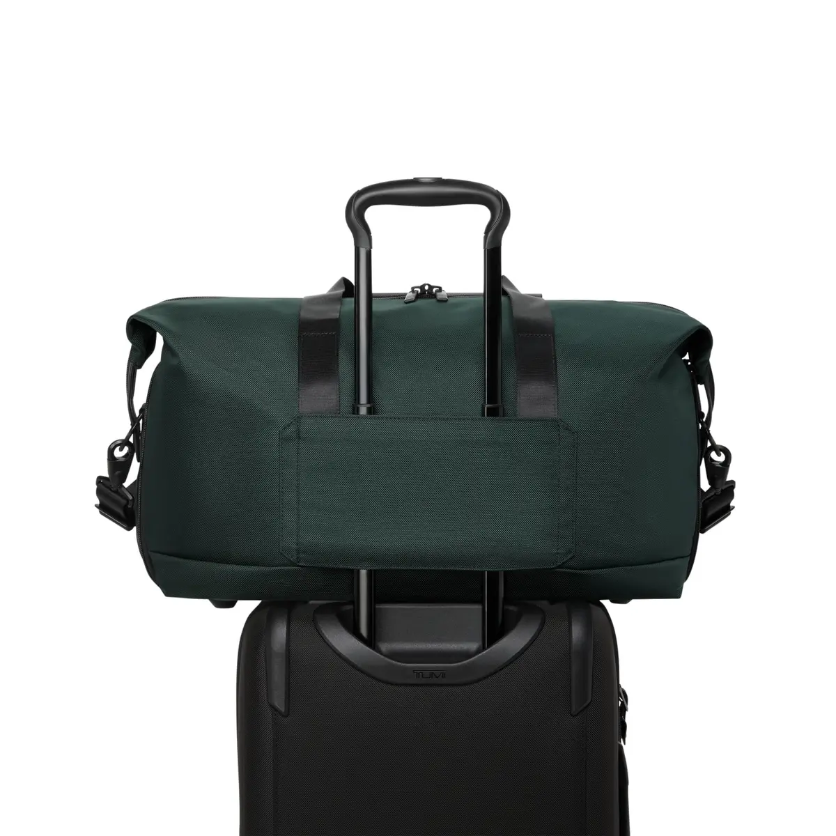 TUMI Alpha Double Expansion Duffel Bag Deep Pine | Business & Travel Ready, Durable Nylon - view 4