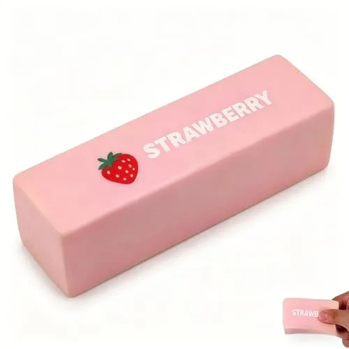 Generic Pink Butter Stick Squeeze Stress Toy Slow Rebound PU Foam | Realistic Texture for Kids - main product image