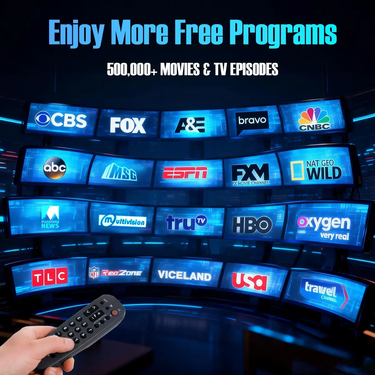 FGOTV TV Antenna for Smart TV Indoor | Supports 4K HD Local Channels with Signal Booster - view 4