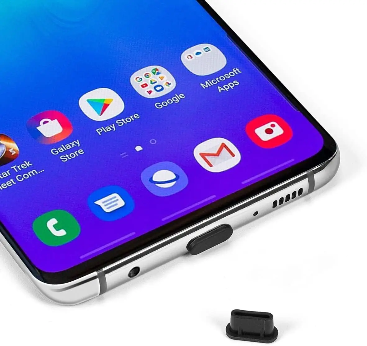 CaseBuy USB C Dust Plugs & Port Cleaners (20 Pairs) | Protects All Type-C Devices - view 3