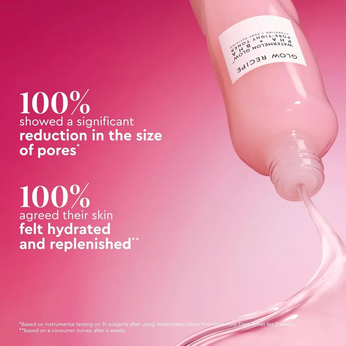 Glow Recipe Watermelon Glow PHA + BHA Pore-Tight Toner 150ml (5 Fl Oz) | Exfoliates & Hydrates for Poreless Skin - view 8