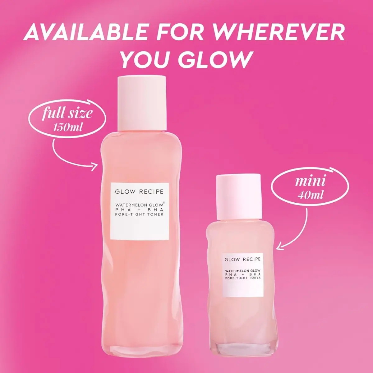 Glow Recipe Watermelon Glow PHA + BHA Pore-Tight Toner 150ml (5 Fl Oz) | Exfoliates & Hydrates for Poreless Skin - view 9