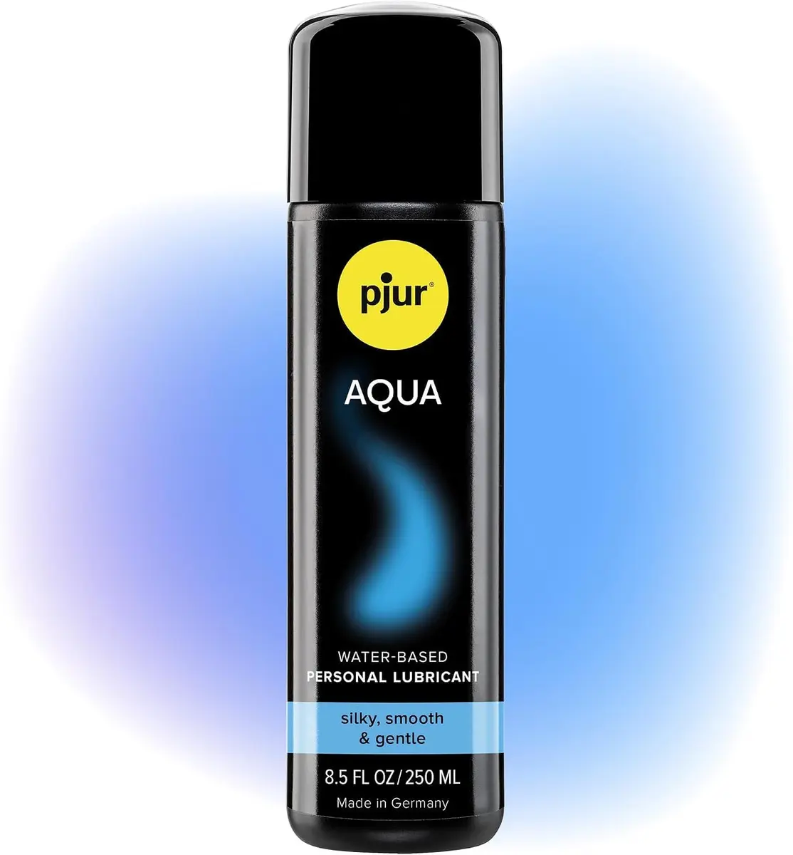 pjur Aqua Water-Based Personal Lubricant 8.4 Fl Oz | Oil-Free, Latex Safe, Dermatologically Tested - main product image