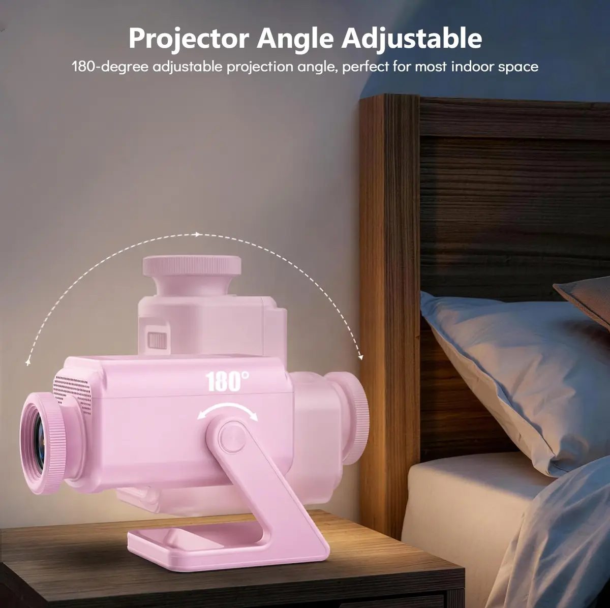 Rossetta 3D Projector with 60 Scenes | Galaxy Star Projector for Room Decor - view 6