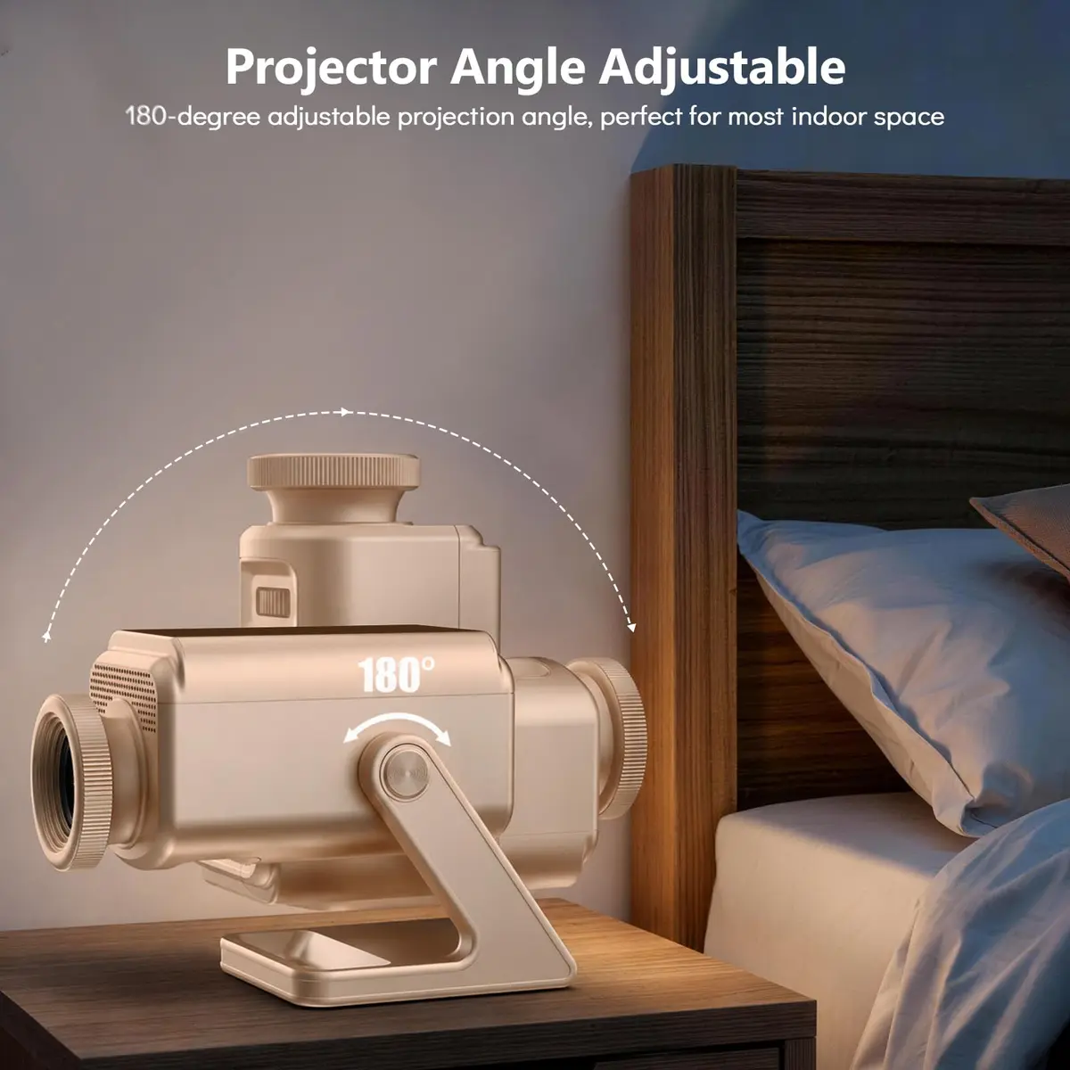 Rossetta 3D Projector with 60 Scenes | Galaxy Star Projector for Room Decor - view 5