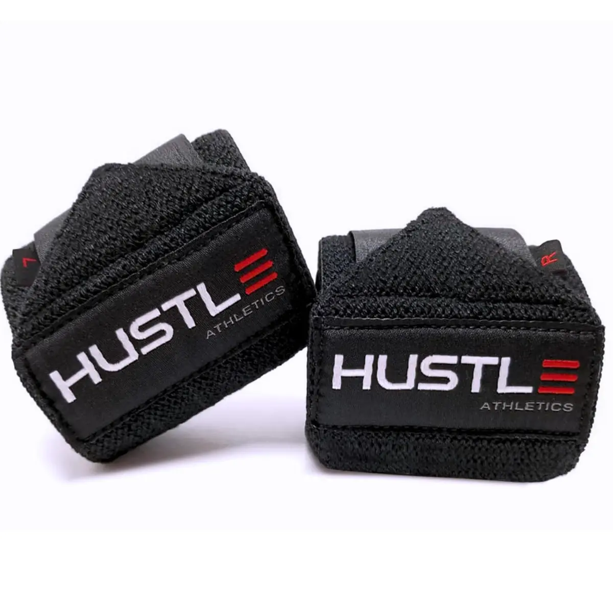 Hustle Athletics Wrist Wraps for Weightlifting 18" | USPA-Approved Heavy-Duty Gym Wraps for Men & Women - view 7