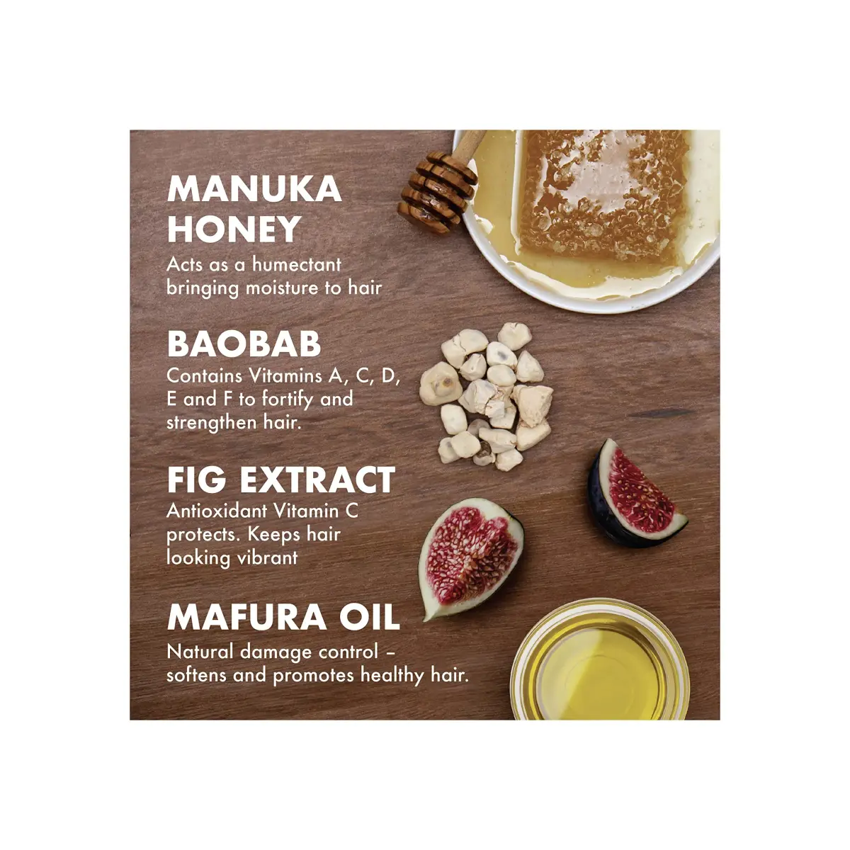 Shea Moisture Intensive Hydration Hair Masque Manuka Honey & Mafura Oil For Dry, Damaged Hair Deep Conditioning 330ml (11.5 oz) | Fortifies Follicles for Stronger, Healthier Hair - view 5