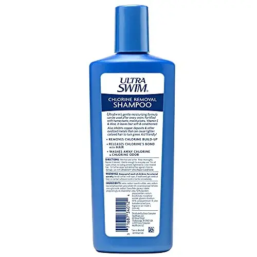 UltraSwim Chlorine Removal Shampoo 7 Fl Oz (Pack of 12) | Gentle Formula for Swimmers - view 2