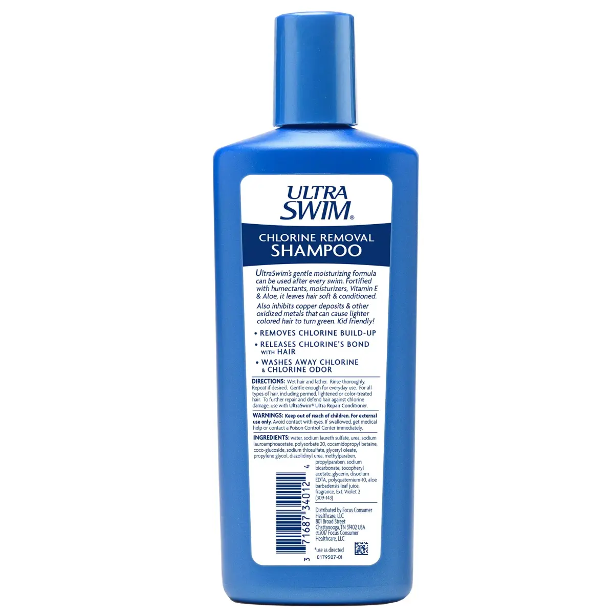 UltraSwim Chlorine Removal Shampoo 7 Fl Oz (Pack of 12) | Gentle Formula for Swimmers - view 2