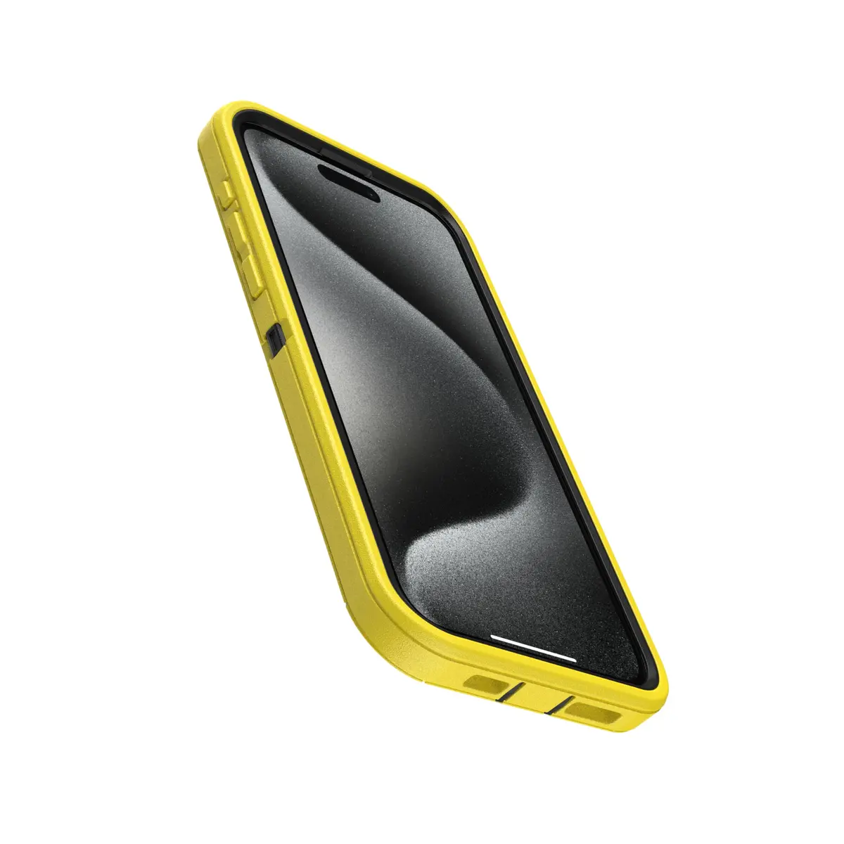 OtterBox Defender Series Case - Night Reverse (Yellow & Black) for iPhone 15 Pro Max | Rugged & Screenless - view 4