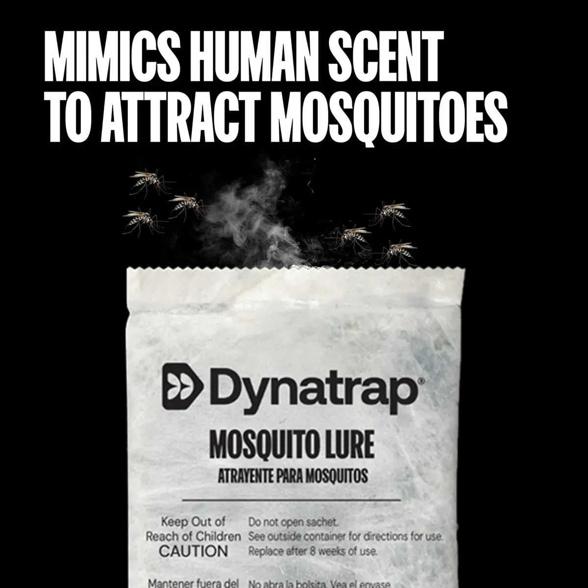 DynaTrap Mosquito Lure Sachet Pack of 2 | Lasts 60 Days, Effective Mosquito Attraction - view 4