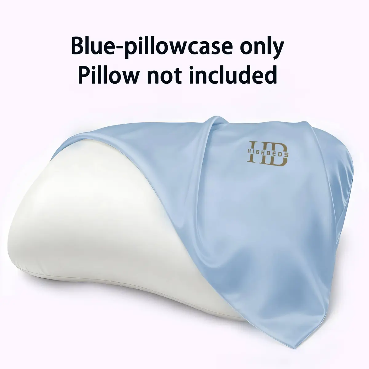 HighBeds Cervical Neck Pillow - Side Sleeper Pillow for Neck Pain Relief | Ergonomic Memory Foam & Ice Silk Cover - view 2