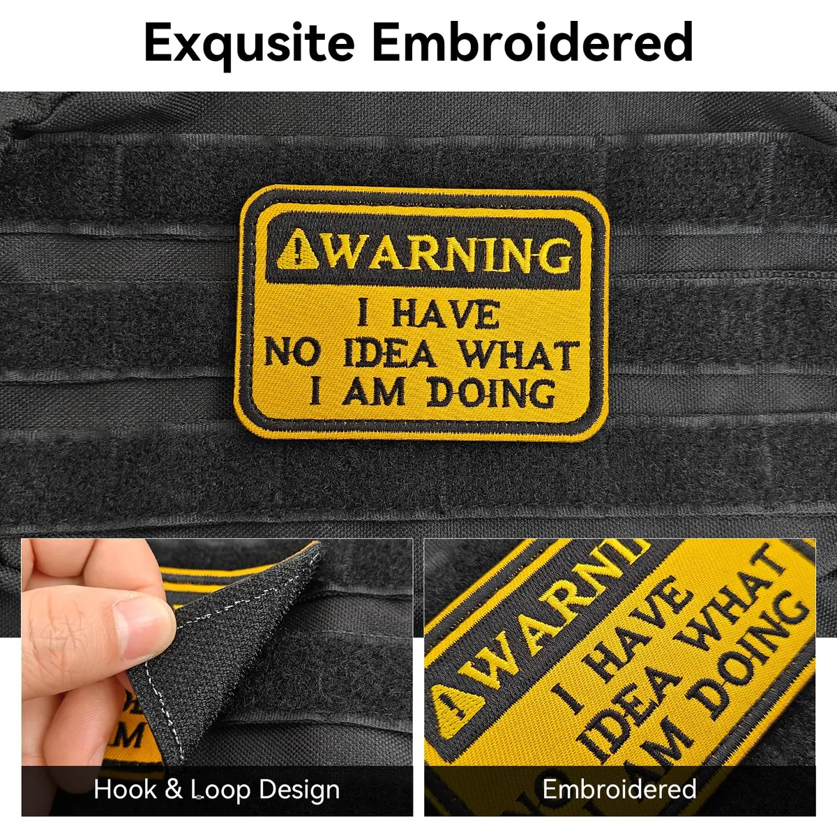 Harsgs Funny Tactical Morale Patches Pack 20pcs (2-3 inch) - view 2