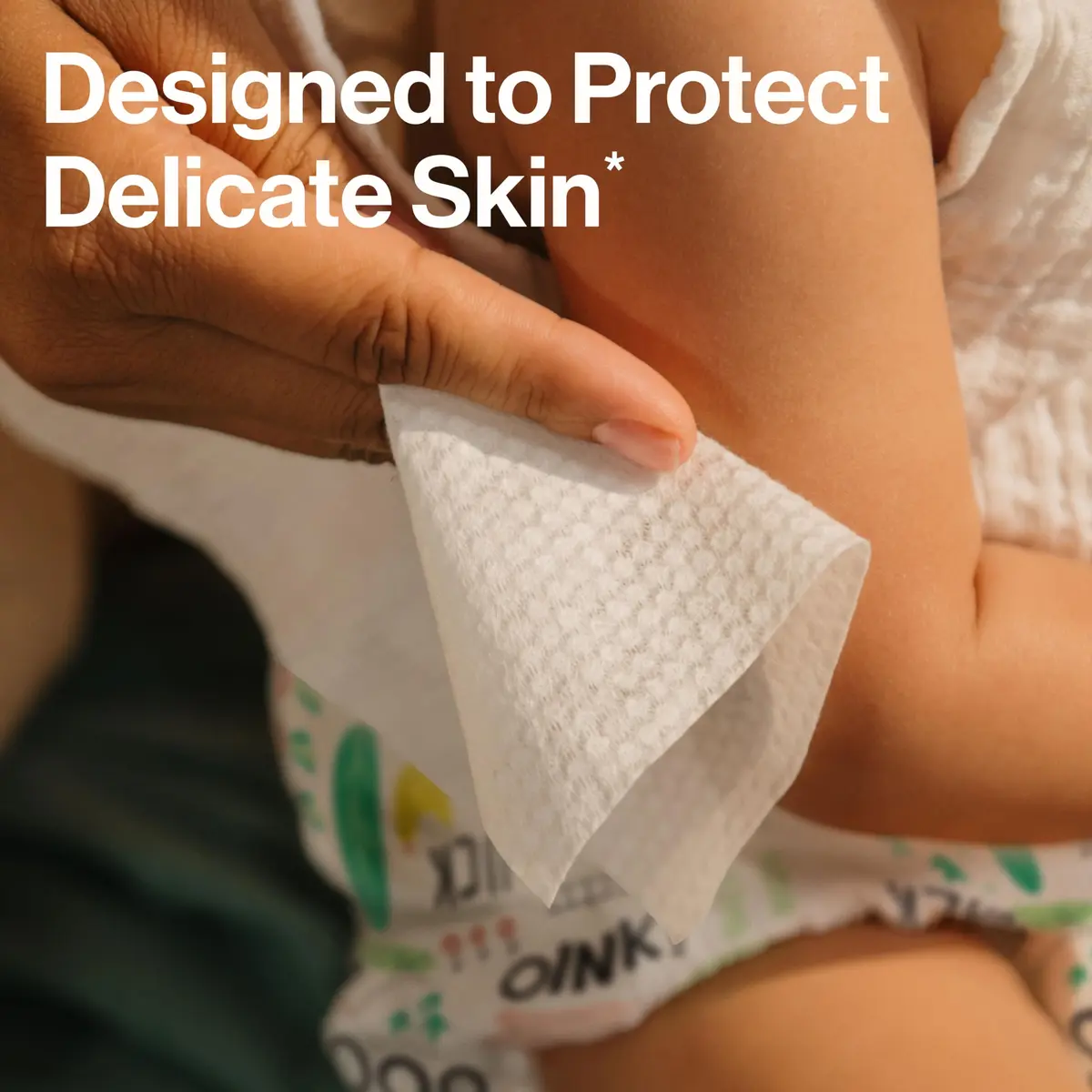 The Honest Company 100% Pure Organic Cotton Dry Wipes, Hypoallergenic, Multi-Use, Baby Facial Cloths, 576 Count (Pack of 3) - view 2