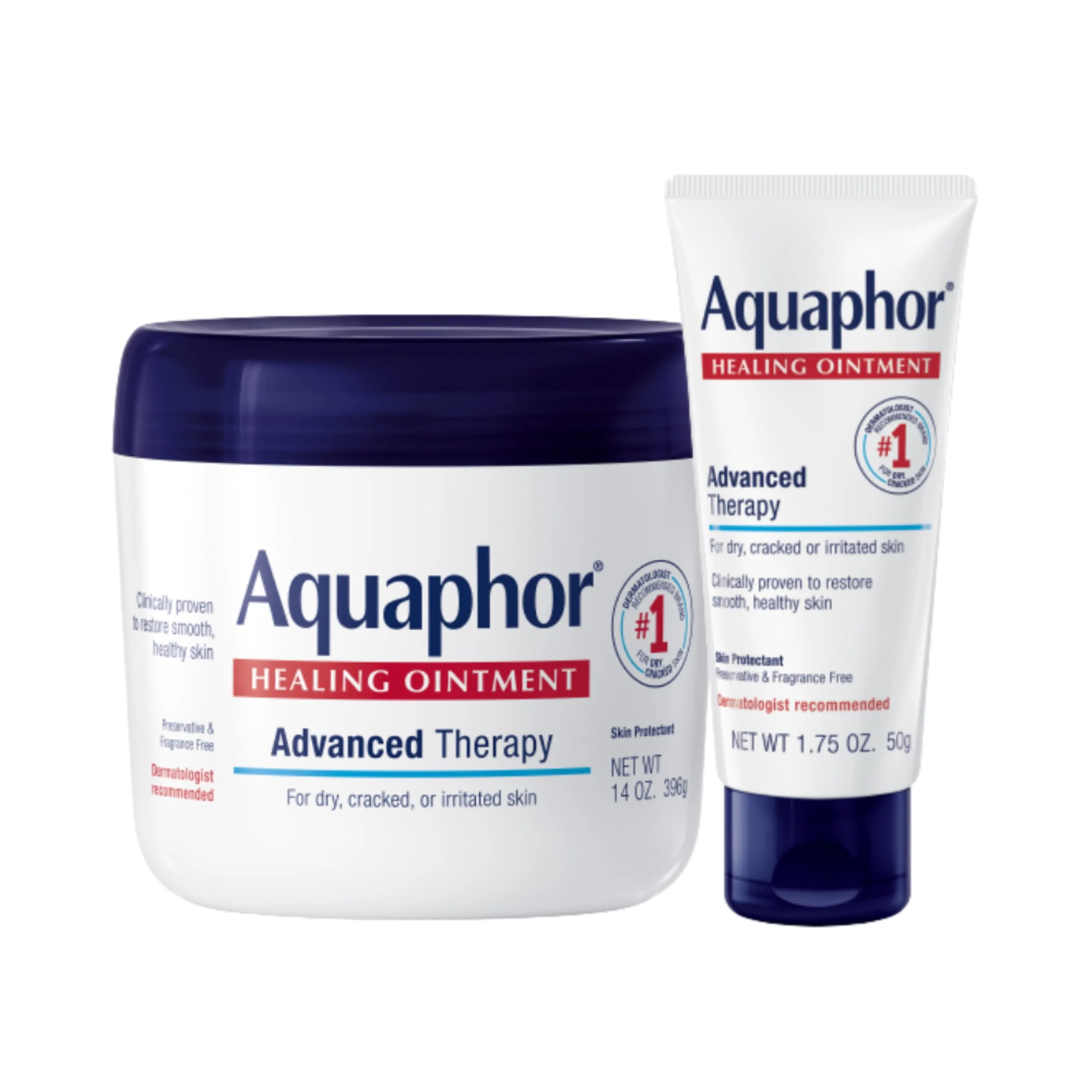 Aquaphor Healing Ointment Advanced Therapy Skin Protectant Value Pack | Essential Skin Solution for Dry, Cracked Skin - main product image