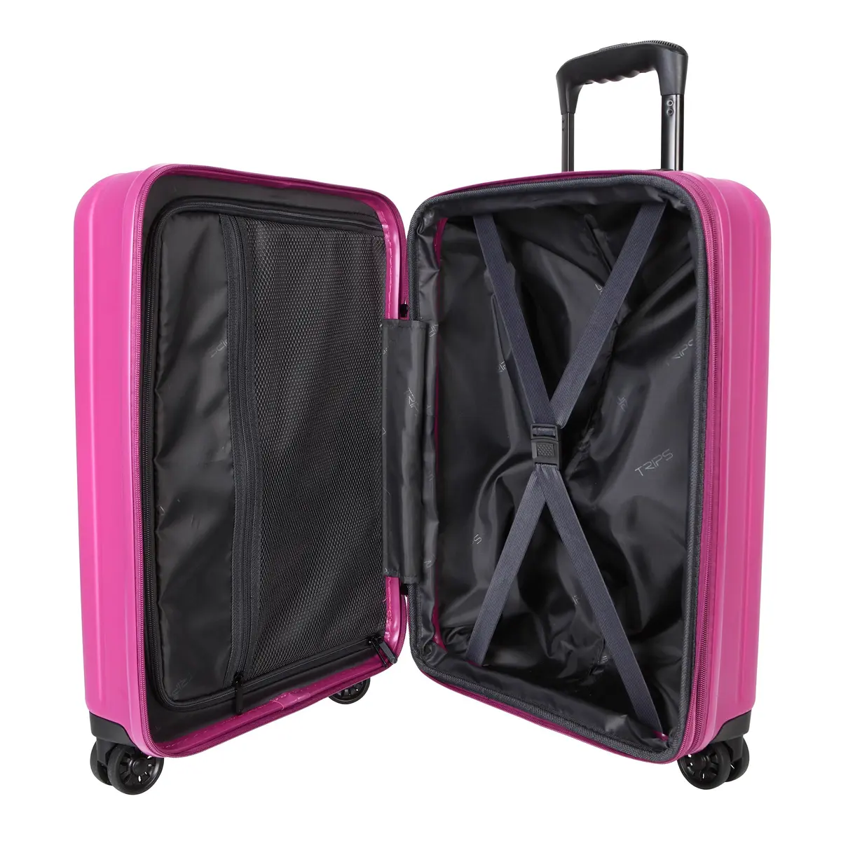 TRIPS AXIS 20-Inch Carry-On Lightweight Durable Hardside Luggage Deep Orchid | 8-Wheel Spinner Cabin Size - view 5