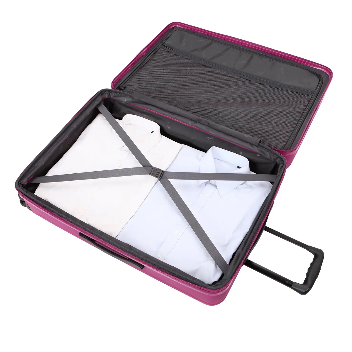 TRIPS AXIS 28-Inch Lightweight Durable Hardside Suitcase Deep Orchid | 8-Wheel Spinner with Tech-Ready Front - view 5
