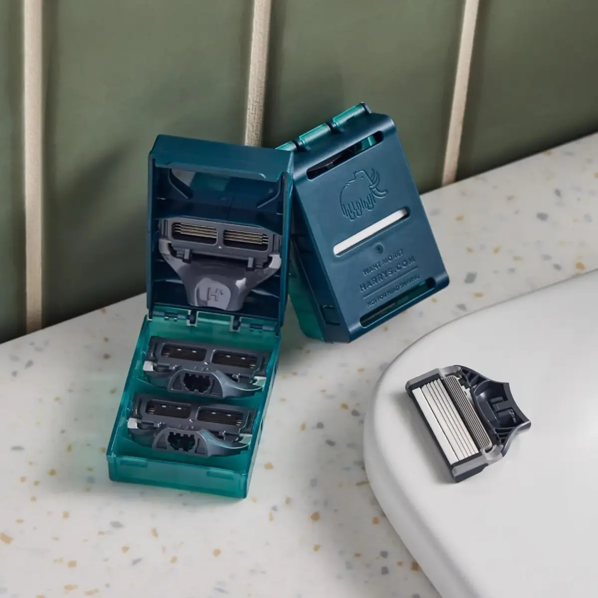 Harry's Original Razor Blades for Men - 24 Cartridges (4 Count, Pack of 6) | German Engineered 5-Blade Refills - view 7